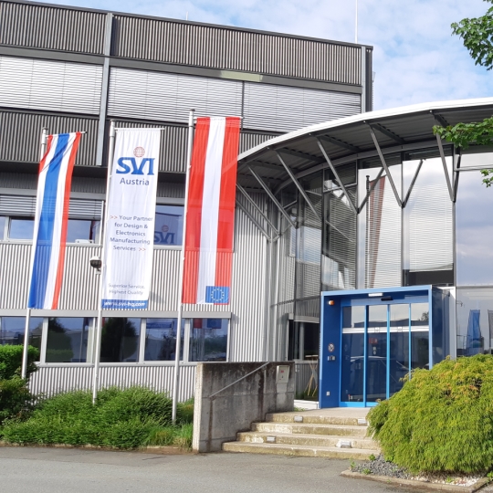 Das Gebäude der SVI Austria GmbH