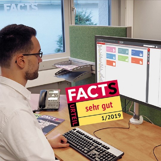 Der KYOCERA Workflow Manager – "Sehr gut" beim Facts Langzeittest