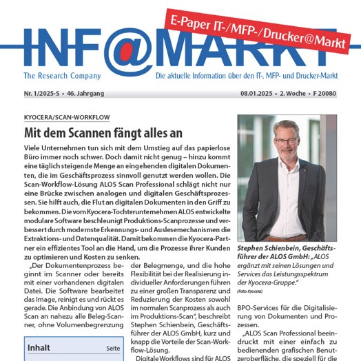 Infomarkt Unternehmerische Notwendigkeit