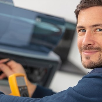 Reparatur eines Drucksystems